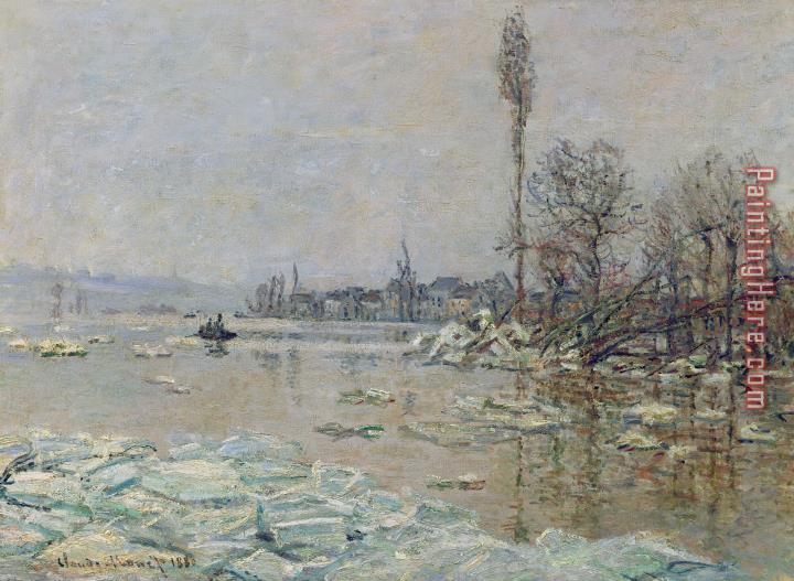 Claude Monet Breakup of Ice